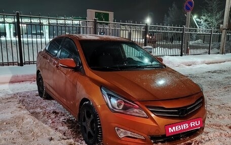 Hyundai Solaris II рестайлинг, 2014 год, 950 000 рублей, 3 фотография