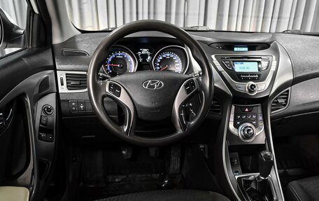 Hyundai Elantra V, 2013 год, 938 000 рублей, 12 фотография