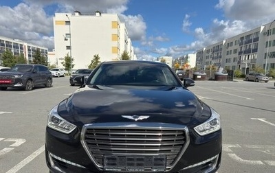 Genesis G90 I рестайлинг, 2017 год, 3 000 000 рублей, 1 фотография