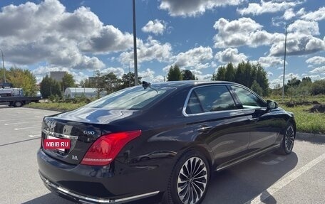 Genesis G90 I рестайлинг, 2017 год, 3 000 000 рублей, 4 фотография