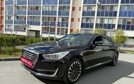 Genesis G90 I рестайлинг, 2017 год, 3 000 000 рублей, 6 фотография