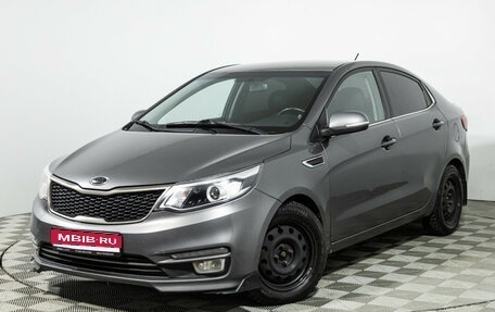 KIA Rio III рестайлинг, 2016 год, 799 585 рублей, 1 фотография