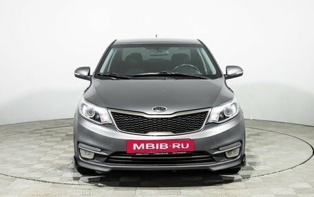 KIA Rio III рестайлинг, 2016 год, 799 585 рублей, 2 фотография