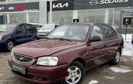 Hyundai Accent II, 2010 год, 338 000 рублей, 1 фотография