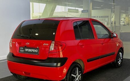 Hyundai Getz I рестайлинг, 2007 год, 449 000 рублей, 5 фотография