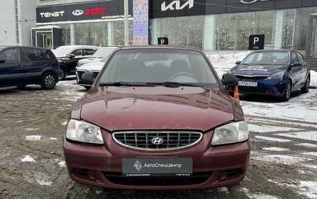 Hyundai Accent II, 2010 год, 338 000 рублей, 3 фотография
