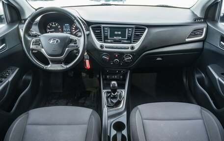 Hyundai Solaris II рестайлинг, 2017 год, 1 000 000 рублей, 15 фотография