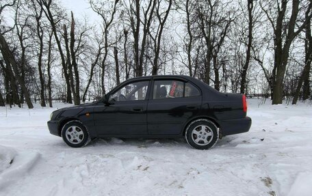 Hyundai Accent II, 2007 год, 420 000 рублей, 1 фотография