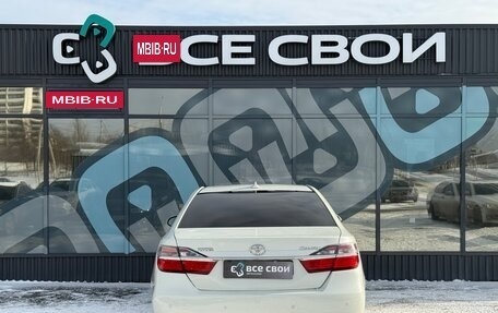 Toyota Camry, 2016 год, 2 367 000 рублей, 6 фотография