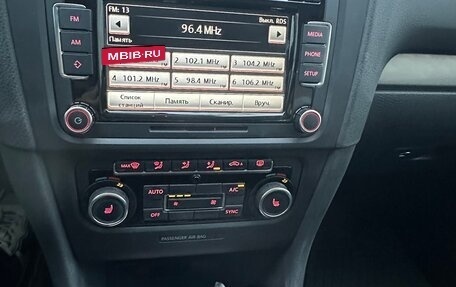 Volkswagen Golf VI, 2012 год, 1 080 000 рублей, 10 фотография