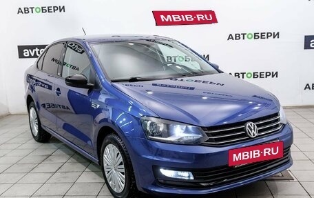 Volkswagen Polo VI (EU Market), 2017 год, 1 066 000 рублей, 3 фотография