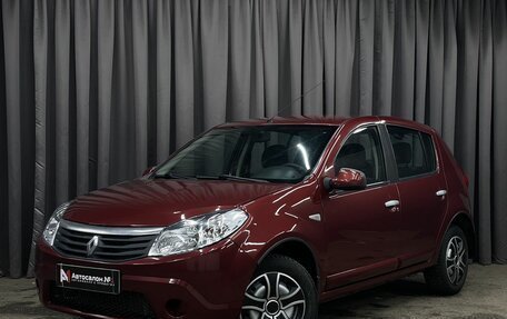 Renault Sandero I, 2010 год, 449 777 рублей, 1 фотография