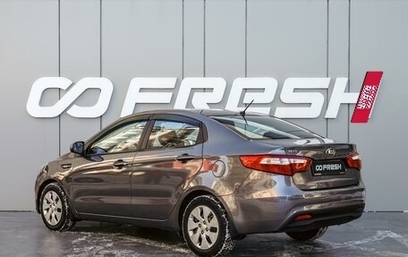 KIA Rio III рестайлинг, 2014 год, 1 060 000 рублей, 2 фотография