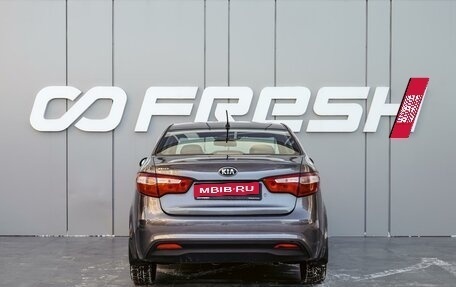 KIA Rio III рестайлинг, 2014 год, 1 060 000 рублей, 4 фотография