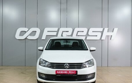 Volkswagen Polo VI (EU Market), 2017 год, 1 399 000 рублей, 3 фотография