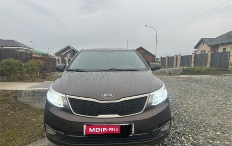 KIA Rio III рестайлинг, 2016 год, 950 000 рублей, 1 фотография