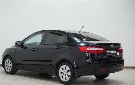 KIA Rio III рестайлинг, 2013 год, 980 000 рублей, 2 фотография