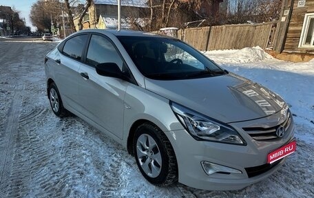 Hyundai Solaris II рестайлинг, 2014 год, 840 000 рублей, 1 фотография