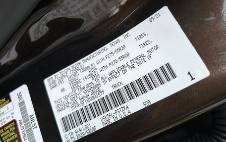 Toyota Tundra II, 2021 год, 6 640 000 рублей, 22 фотография