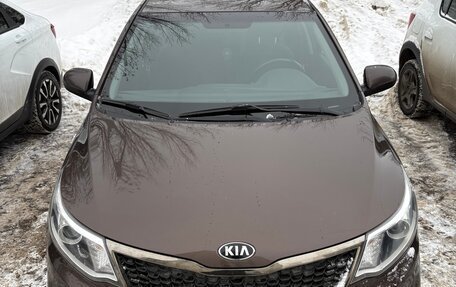 KIA Rio III рестайлинг, 2016 год, 970 000 рублей, 3 фотография
