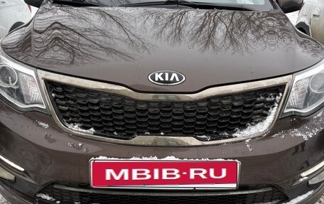 KIA Rio III рестайлинг, 2016 год, 970 000 рублей, 4 фотография