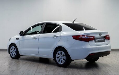 KIA Rio III рестайлинг, 2014 год, 999 000 рублей, 2 фотография