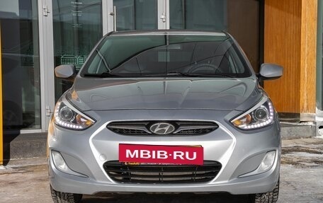Hyundai Solaris II рестайлинг, 2013 год, 887 000 рублей, 5 фотография