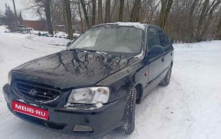 Hyundai Accent II, 2004 год, 265 000 рублей, 1 фотография