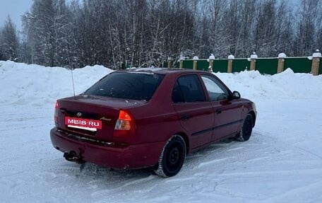 Hyundai Accent II, 2004 год, 240 000 рублей, 3 фотография