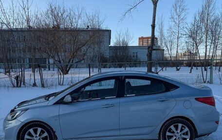Hyundai Solaris II рестайлинг, 2012 год, 840 000 рублей, 15 фотография