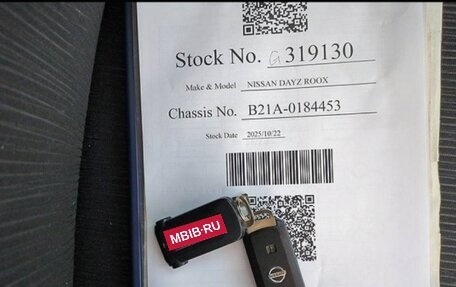Nissan Dayz Roox I рестайлинг, 2015 год, 700 000 рублей, 20 фотография