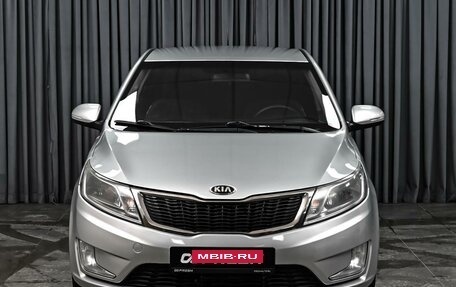 KIA Rio III рестайлинг, 2013 год, 948 000 рублей, 3 фотография