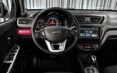 KIA Rio III рестайлинг, 2013 год, 948 000 рублей, 13 фотография