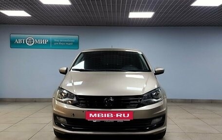 Volkswagen Polo VI (EU Market), 2016 год, 819 000 рублей, 2 фотография