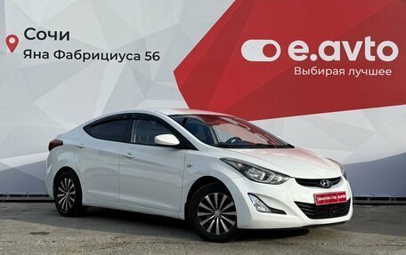 Hyundai Elantra V, 2014 год, 990 000 рублей, 3 фотография