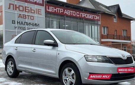 Skoda Rapid I, 2013 год, 1 100 000 рублей, 2 фотография