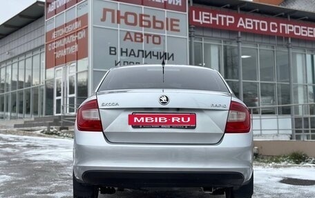 Skoda Rapid I, 2013 год, 1 100 000 рублей, 8 фотография