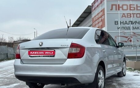 Skoda Rapid I, 2013 год, 1 100 000 рублей, 14 фотография