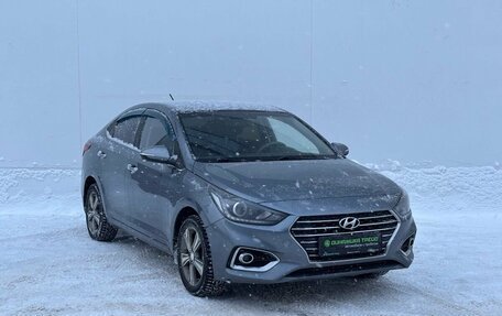 Hyundai Solaris II рестайлинг, 2017 год, 1 120 000 рублей, 3 фотография