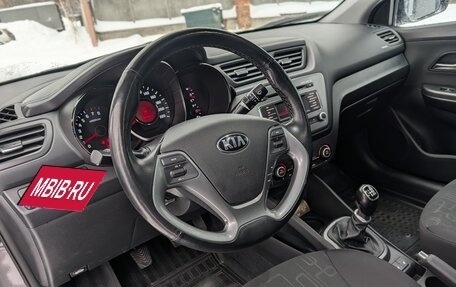 KIA Rio III рестайлинг, 2016 год, 1 130 000 рублей, 19 фотография