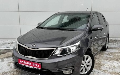 KIA Rio III рестайлинг, 2016 год, 1 250 000 рублей, 1 фотография