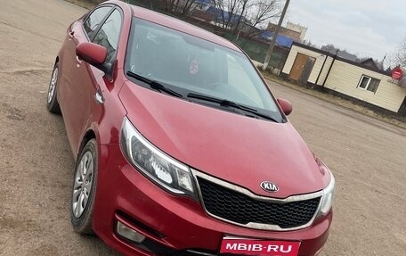 KIA Rio III рестайлинг, 2016 год, 950 000 рублей, 1 фотография