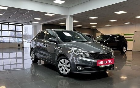 KIA Rio III рестайлинг, 2016 год, 995 000 рублей, 5 фотография