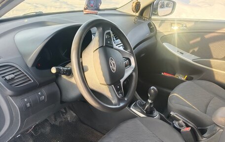 Hyundai Solaris II рестайлинг, 2011 год, 575 000 рублей, 18 фотография