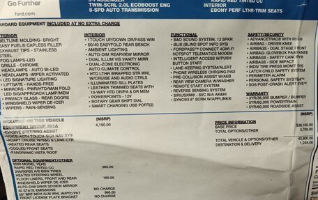 Ford Edge II рестайлинг, 2020 год, 3 100 000 рублей, 11 фотография