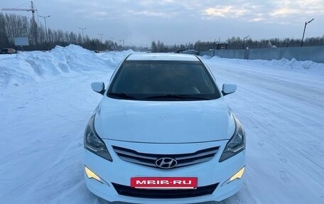 Hyundai Solaris II рестайлинг, 2014 год, 855 000 рублей, 3 фотография