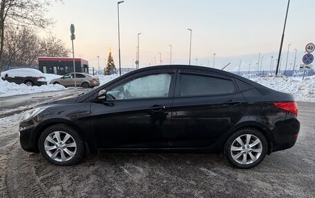 Hyundai Solaris II рестайлинг, 2011 год, 640 000 рублей, 6 фотография