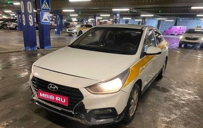 Hyundai Solaris II рестайлинг, 2017 год, 595 000 рублей, 1 фотография