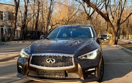 Infiniti Q50 I рестайлинг, 2014 год, 1 550 000 рублей, 12 фотография