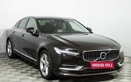 Volvo S90 II рестайлинг, 2017 год, 2 799 898 рублей, 3 фотография